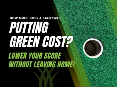 The cost of a backyard putting green varies based on size, turf quality, and installation, ranging from $1,500 to $15,000+.